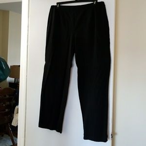 Stretchy black pants
